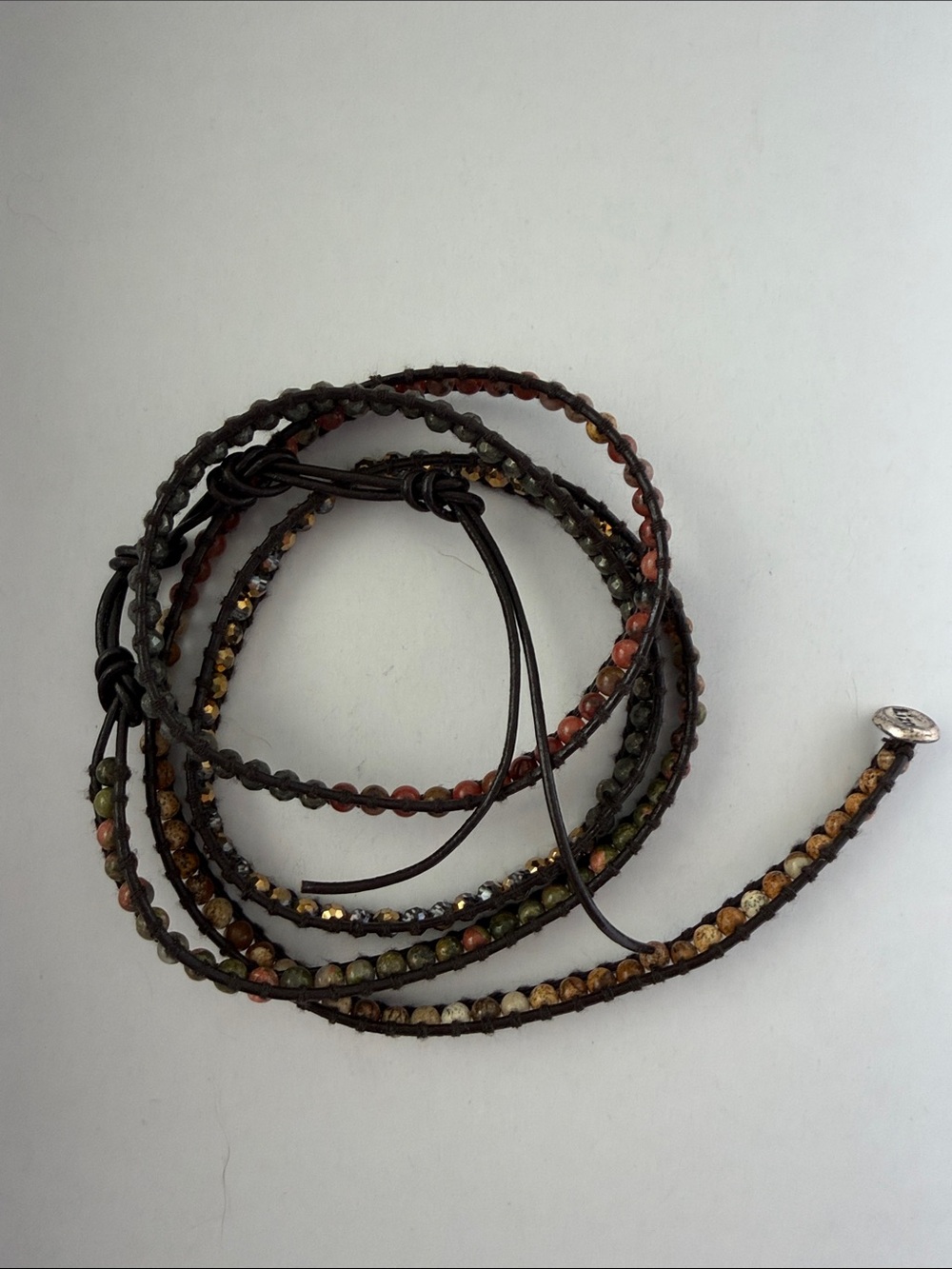 Multi-Color Beaded Wrap Bracelet - Women Accessories